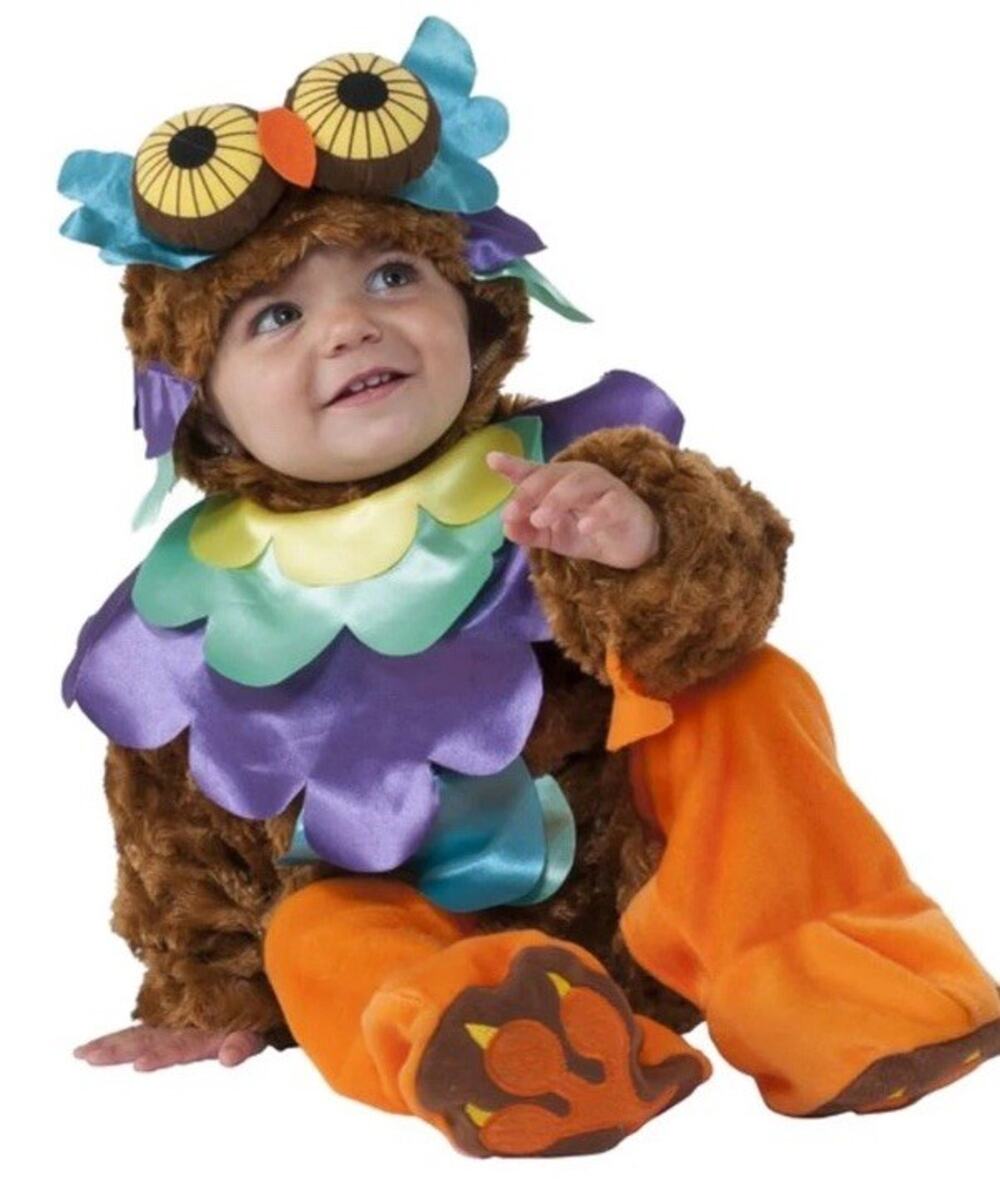 Rubies Infant Boys & Girls Plush Brown Owl Costume Noah's Ark Collection 6-12m